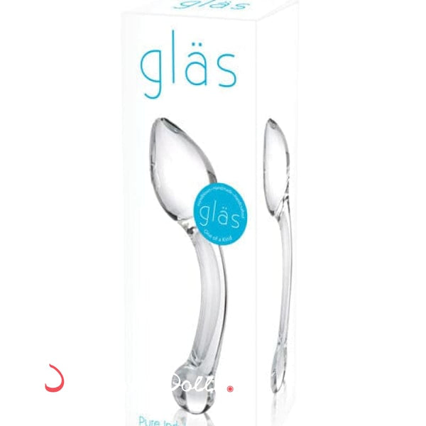 KISSMEBRO Glas Pure Indulgence Anal Slider - Clear